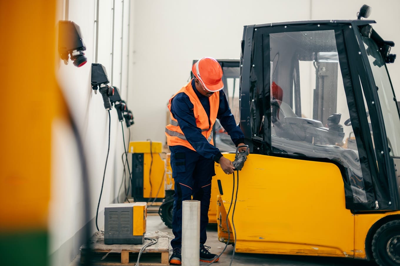 naprawa wózka widłowego